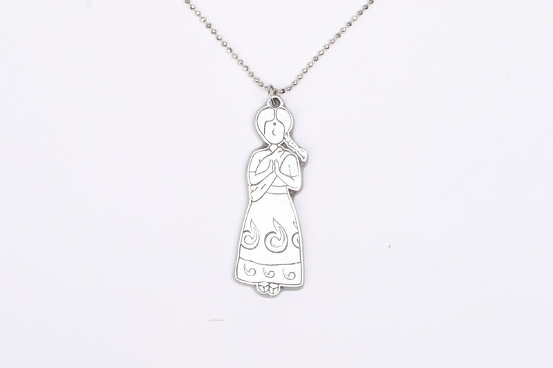 Pewter Pendants with necklace- Gowry