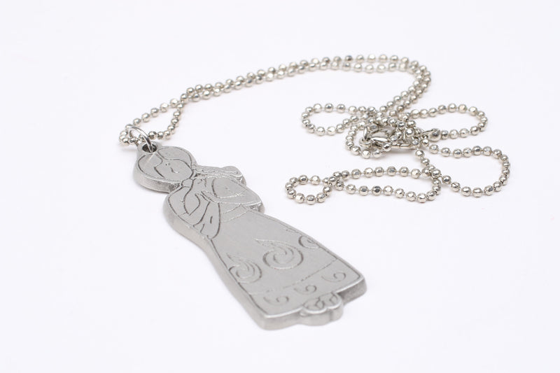 Pewter Pendants with necklace- Gowry