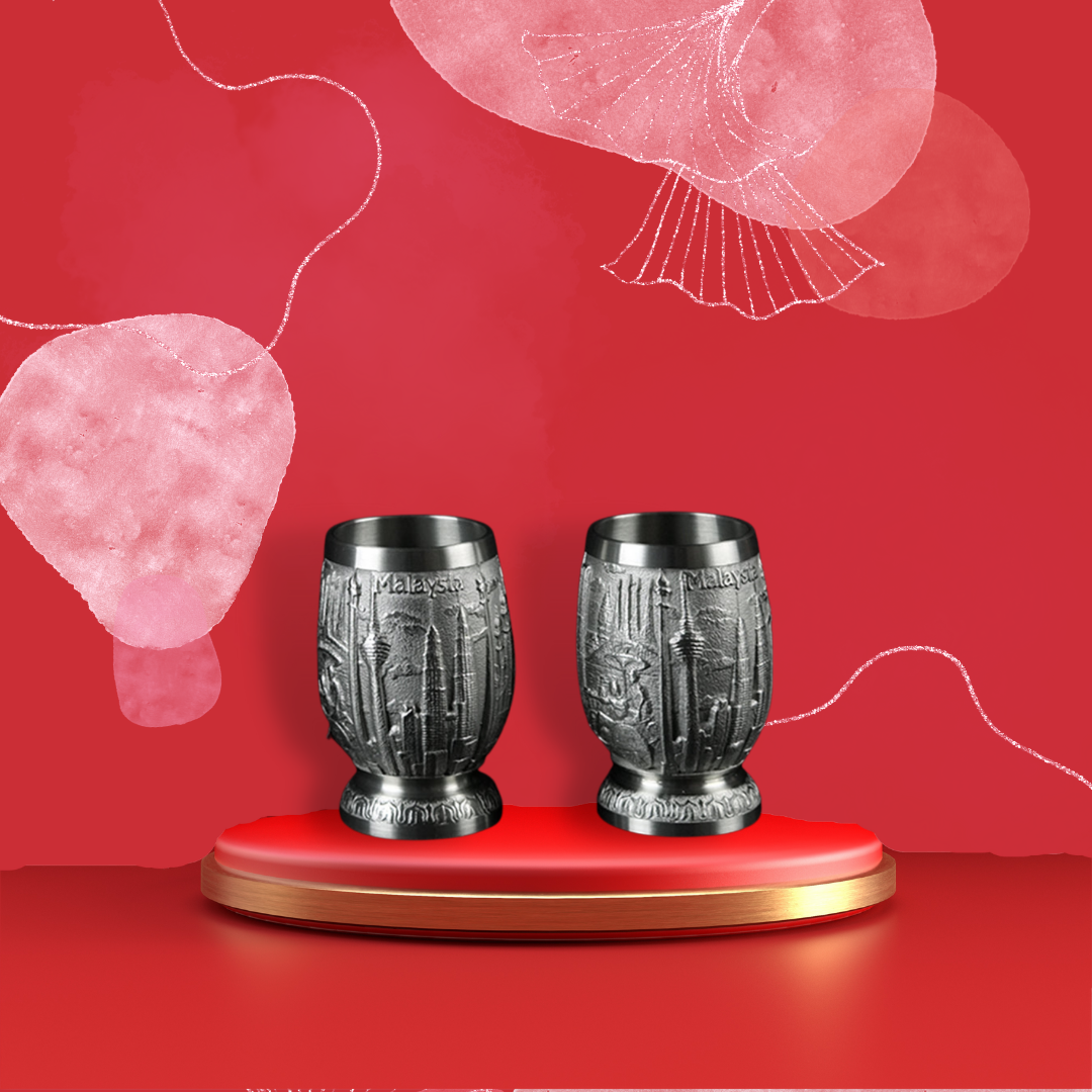 Pewter Cup Twin Pack for Valentine's Day 💗