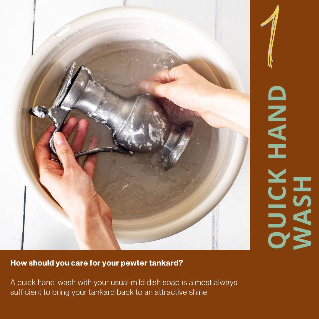 How Should You Care For Your Pewter Tankard?