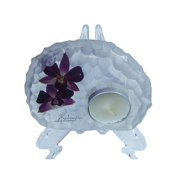 Orchid candle holder DC256