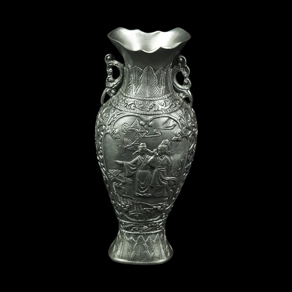 Antique Pewter Vase - DS1021S