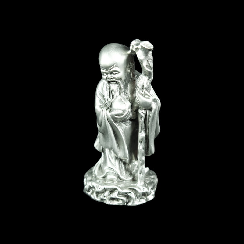 Antique Pewter Figurine - Longevity God-DS1239S