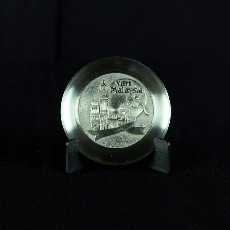 Pewter Plate (Malaysian Landmark) - PF165