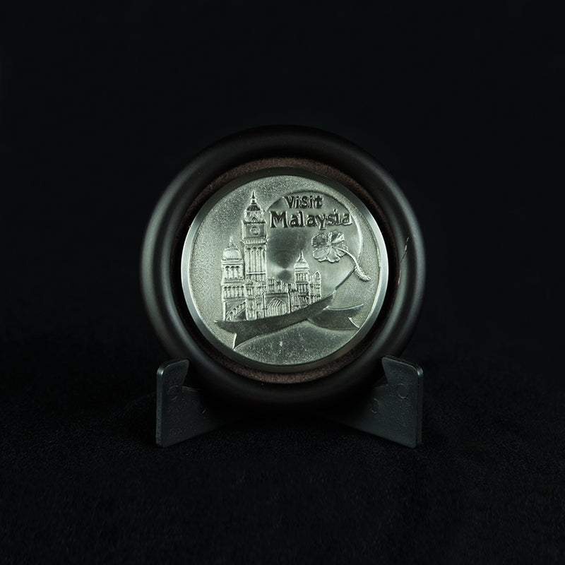 Pewter Plate (Malaysian Landmark) - PF317