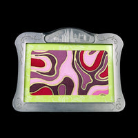 Pewter Photo Frame (Malaysian Landmark) - PF362s