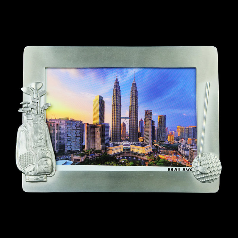 Pewter Photo Frame (Golf Club) - PF369s