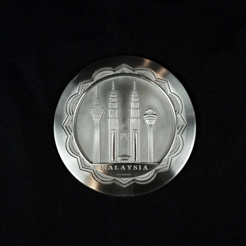 Pewter Plate (Malaysian Landmark) - PF372S