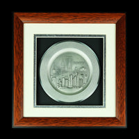 Pewter With Wood Frame (Malaysia landmark) - PF418S