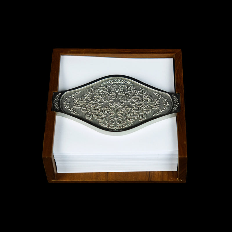 Pewter Memo Box Holder - PF422S