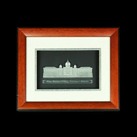 Pewter With Wood Frame (Malaysian Prime Minister's Office) - PF426S