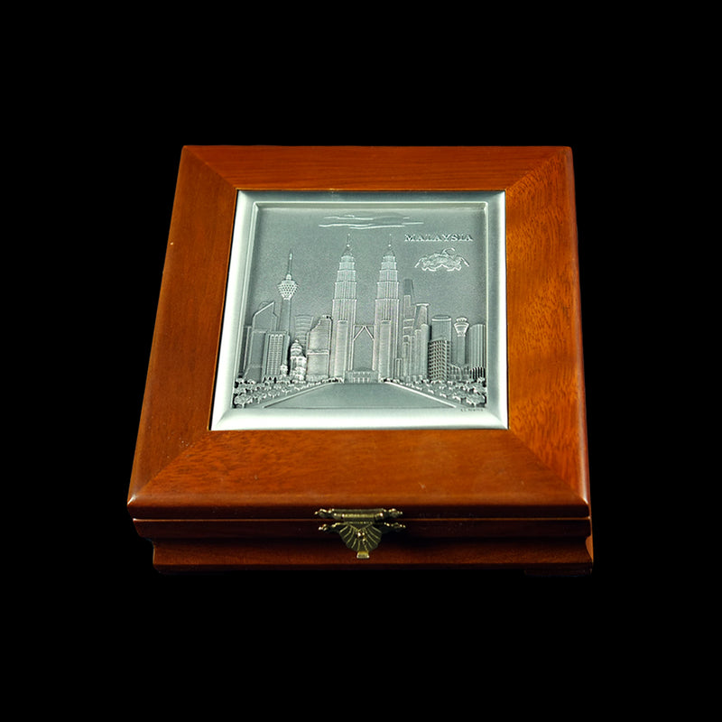 Pewter Jewellery with Memo Box Holder - PF497S