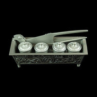Antique Pewter Tepak Sireh - PF9304