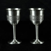 Pewter Goblet - PW2851_2s (Wealth, Twin pack)