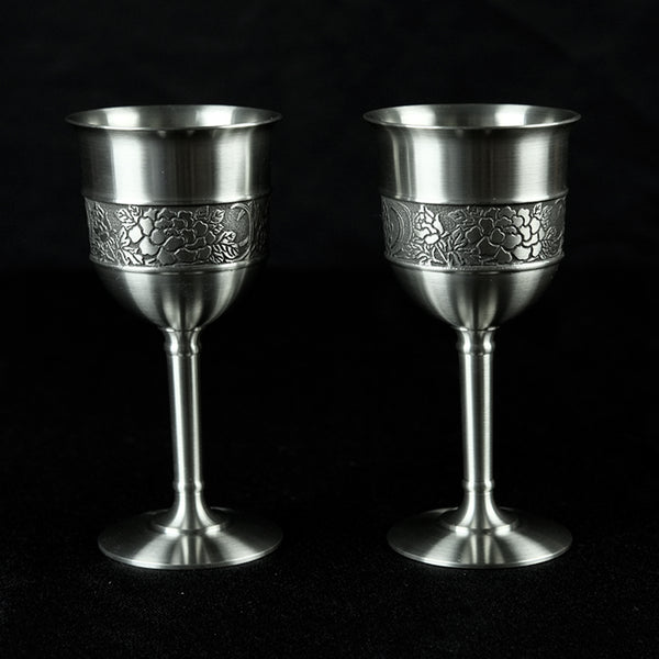Pewter Goblet - PW2851_2s (Wealth, Twin pack)