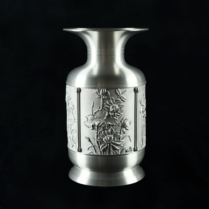 Pewter Vase - PW4558 (Four Season)