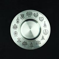 Pewter Plate (Malaysia's State Emblem Crest Logo) - PW8807F