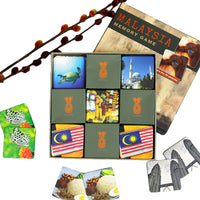 Photo Memory game with Malaysia pictures